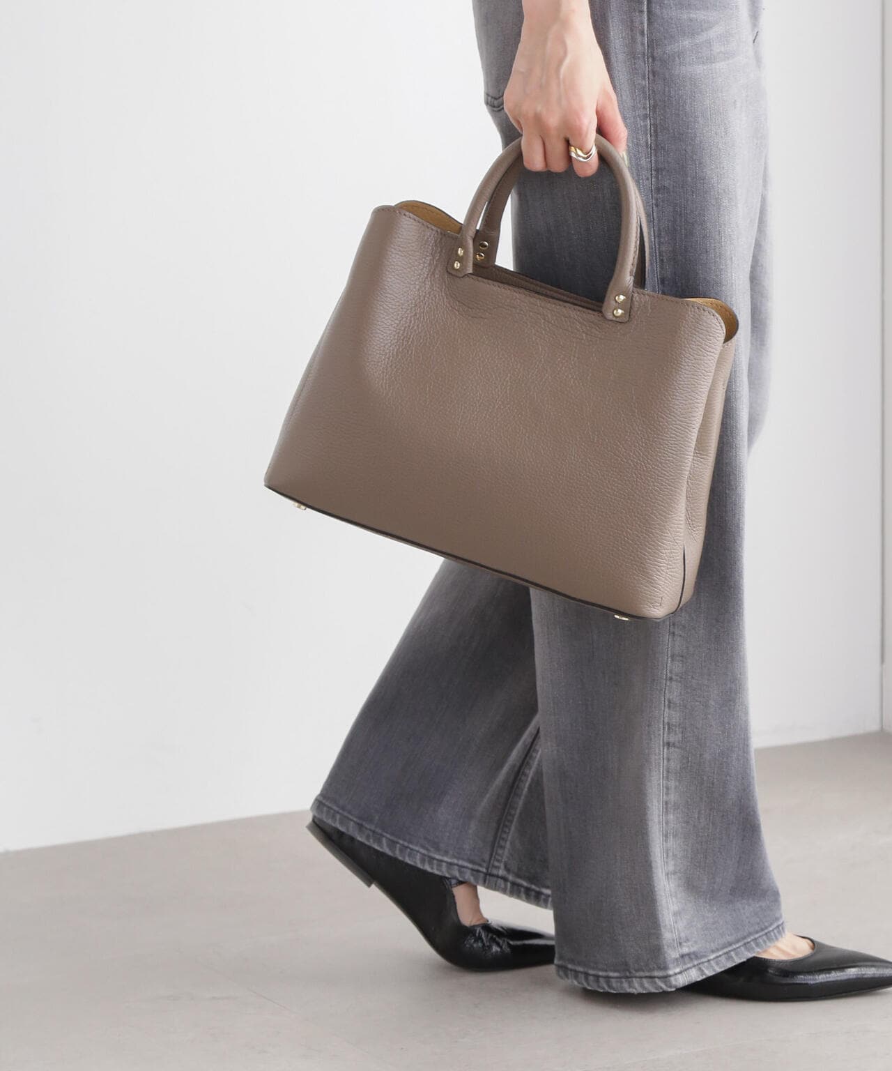 MARCO BIANCHINI / レザー 2WAY トートバッグ 