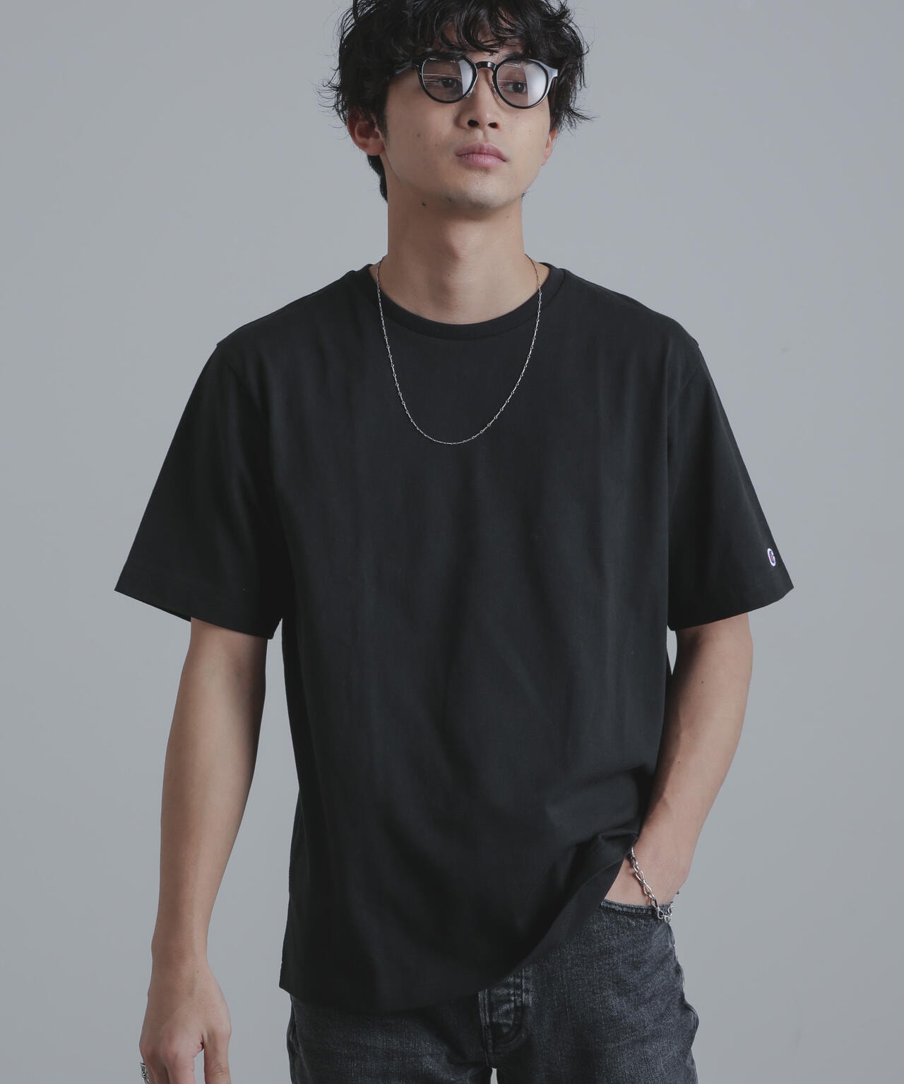 Champion/別注 16s/1 JerseyT-Shirt 6704124003