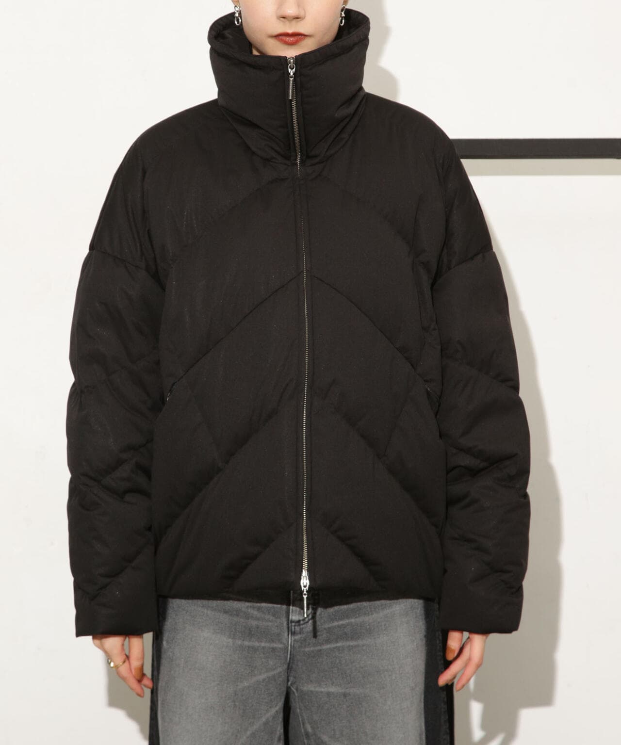 6×1 COPENHAGEN/HIGH COLLAR DOWN JACKET