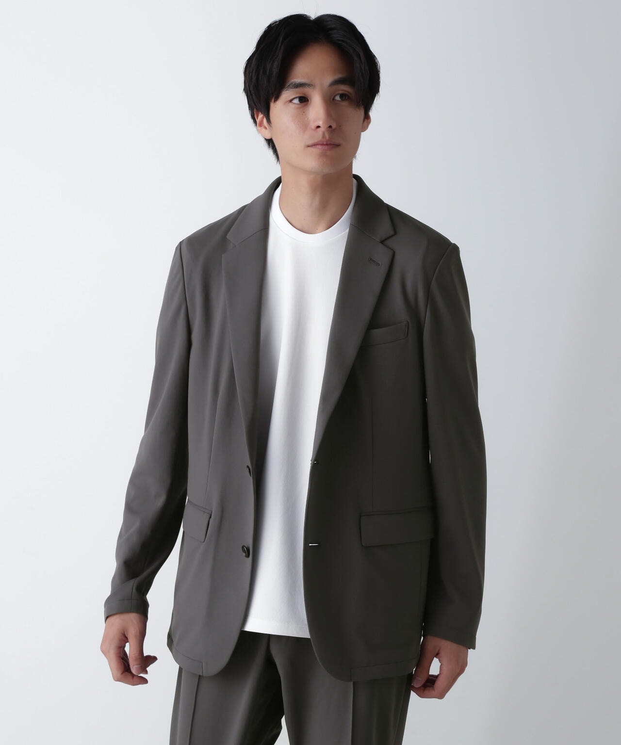 「N JACKET PREMIUM」AQUA RHYTHM(R)ストレッチジャケット(セットアップ可) 6684217203