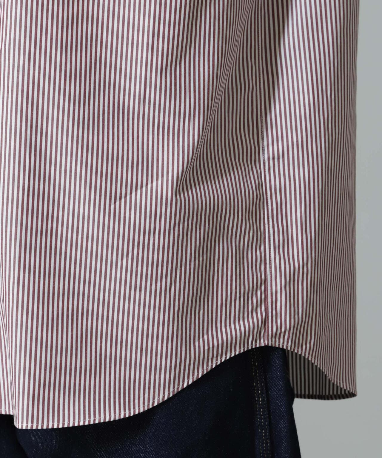 ATON/GIZA STRIPE STANDARD SHIRT ATON/GIZA STRIPE STANDARD SHIRT