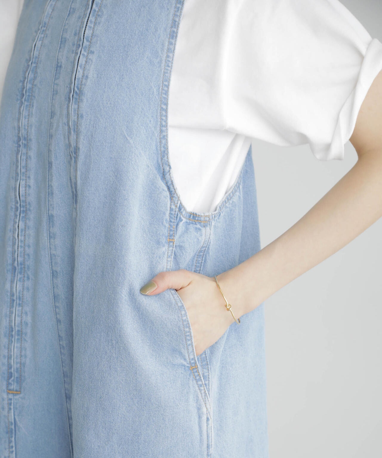 CURRENTAGE/DENIM サロペット 6714119028