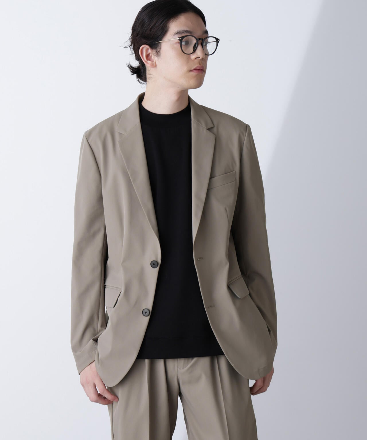 ｢Damerino｣RE;NAPES(R) ツイルストレッチセットアップ