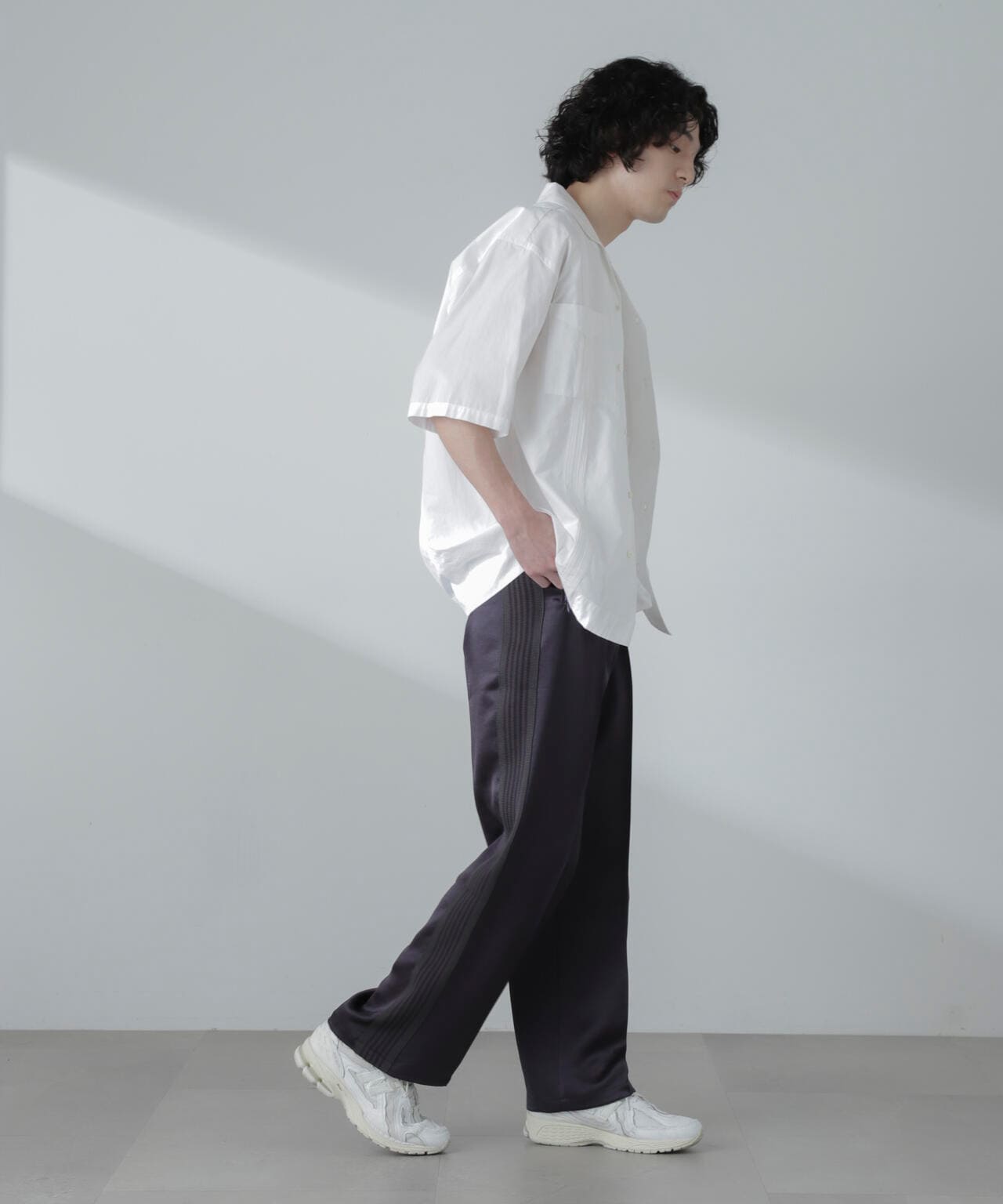 Needles / 別注 Track Pant - Poly Sateen