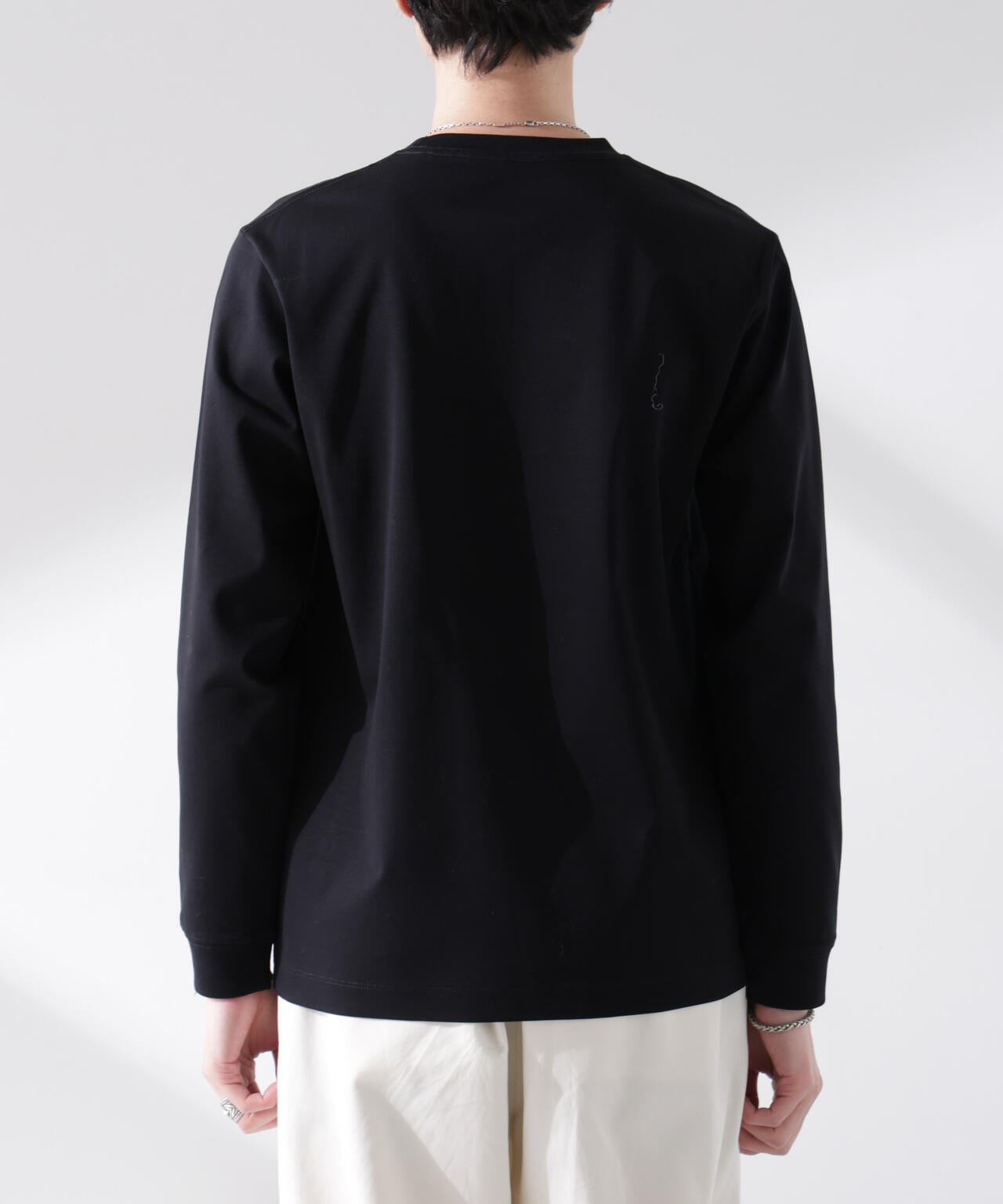 アンチスメル クルーネックTシャツ 長袖 6725123205