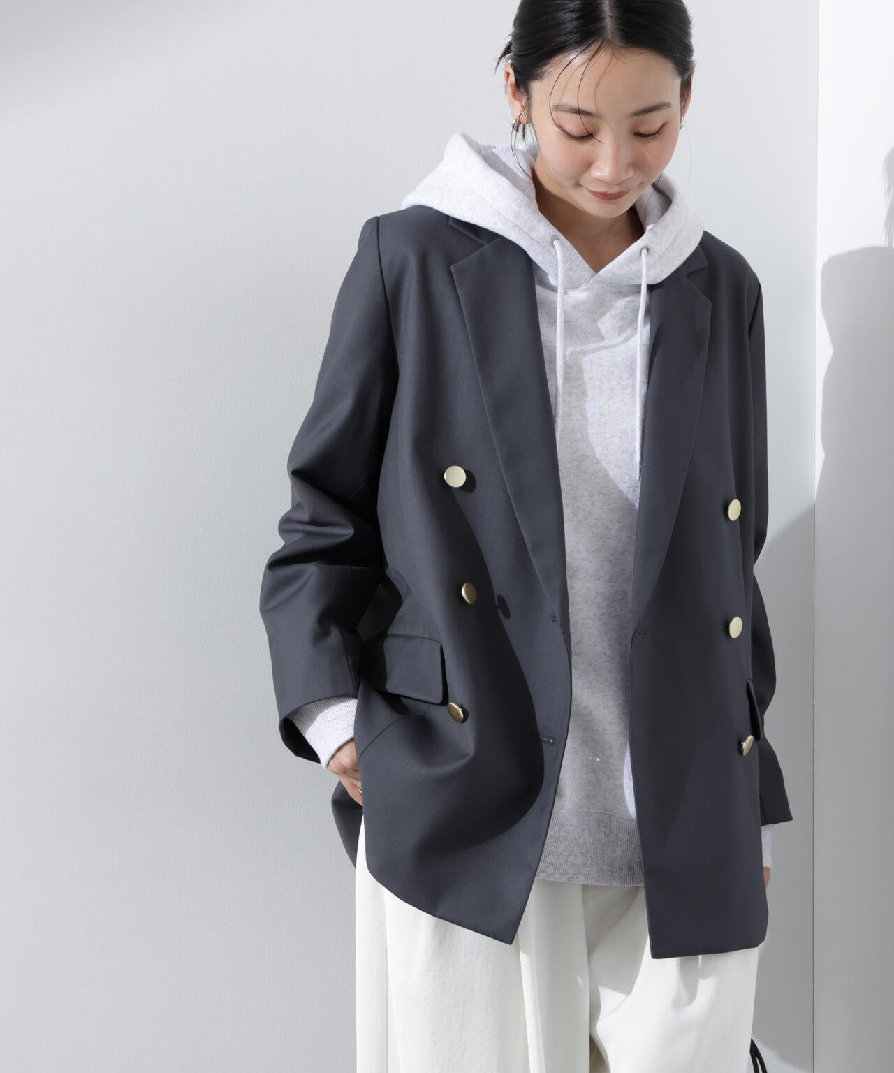 ダブルブレスト ジャケット
