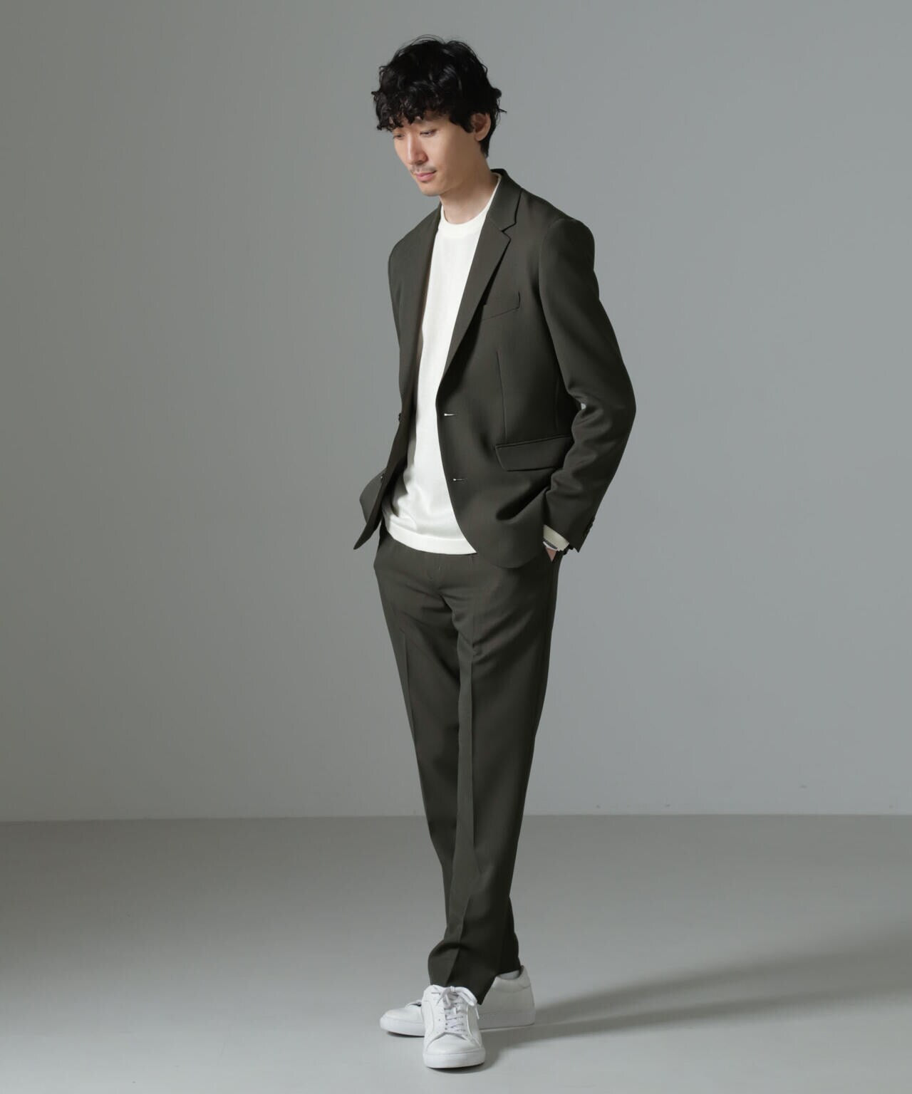 Damerino」 シャドーストライプ セットアップ