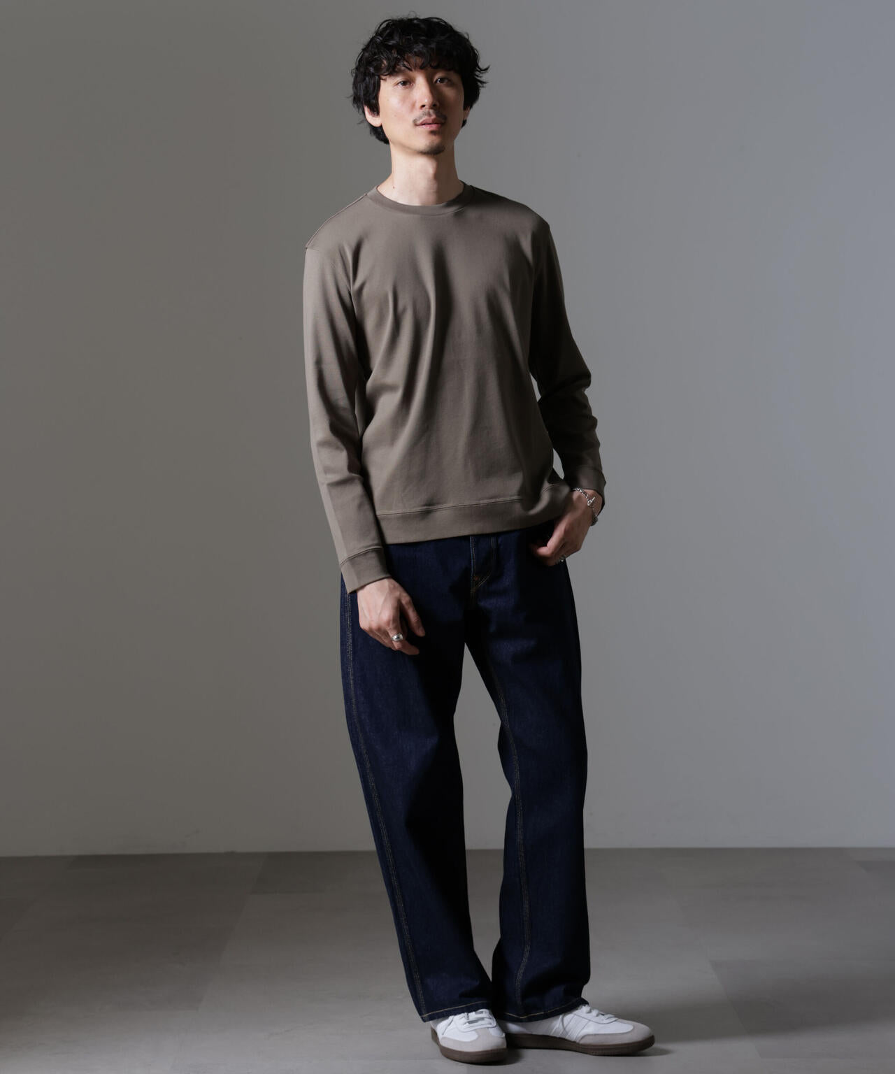 ｢FORMAL JERSEY｣クルーネックカットソー長袖 6684223215
