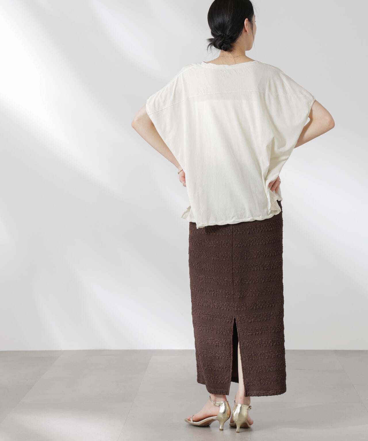 GREYCHORD/IVY フットボールデザインTシャツ 6715124022