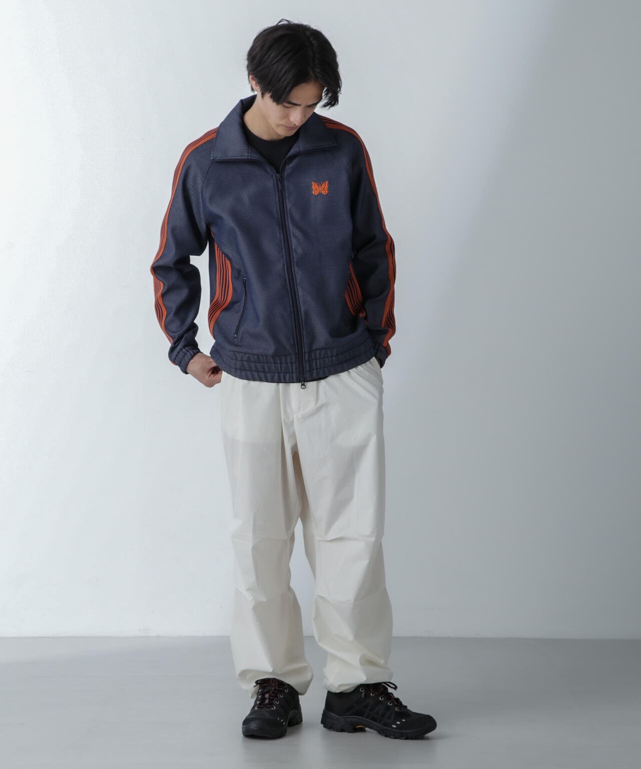 Needles / 別注 Track Jacket Poly Twill(セットアップ可)