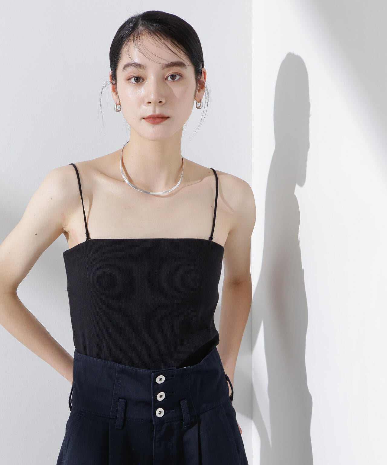 カップ付き2wayキャミベアトップ 6695124312