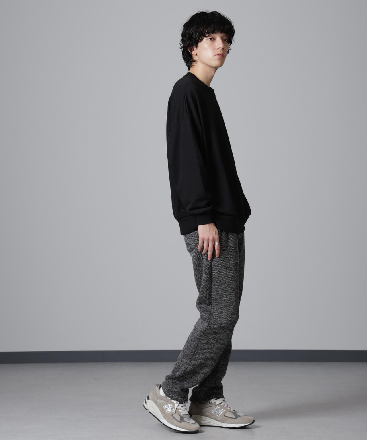 WEB限定 / ビッグシルエット クルーネック スウェット