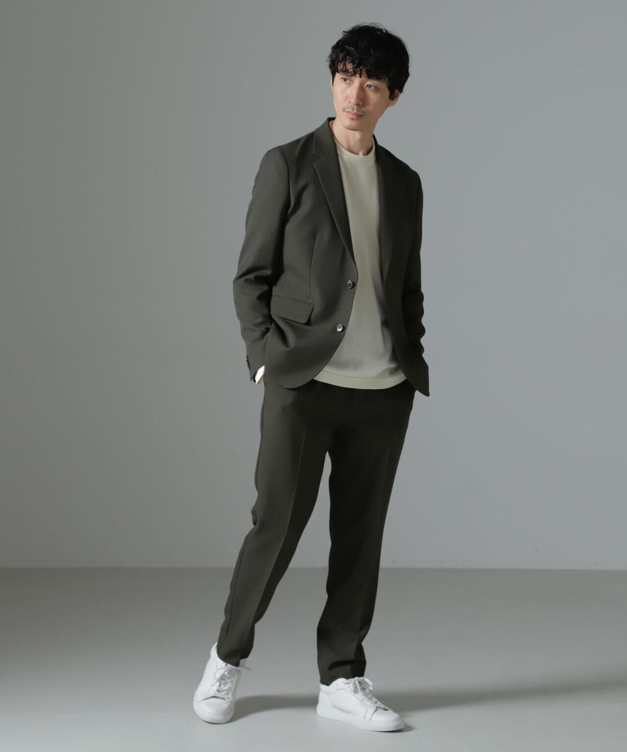 Damerino」 シャドーストライプ セットアップ