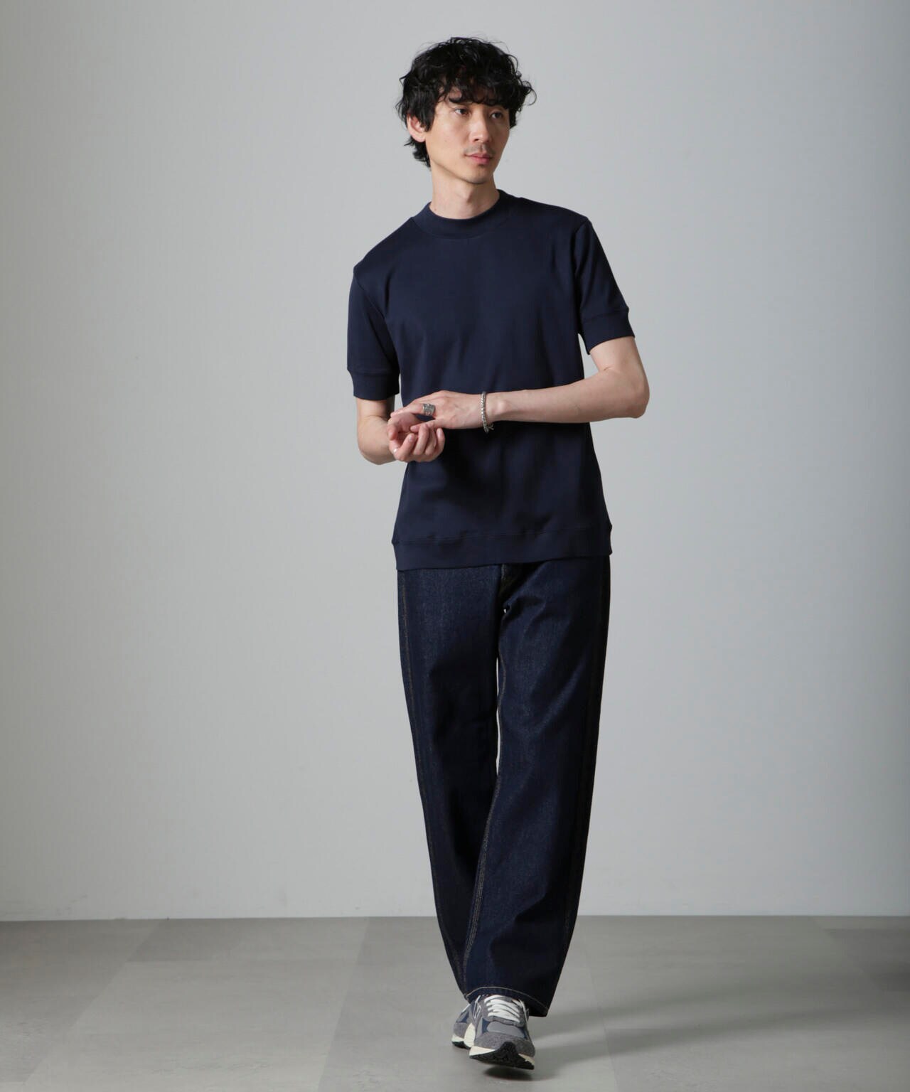 FORMAL JERSEY 」モックネック カットソー 半袖