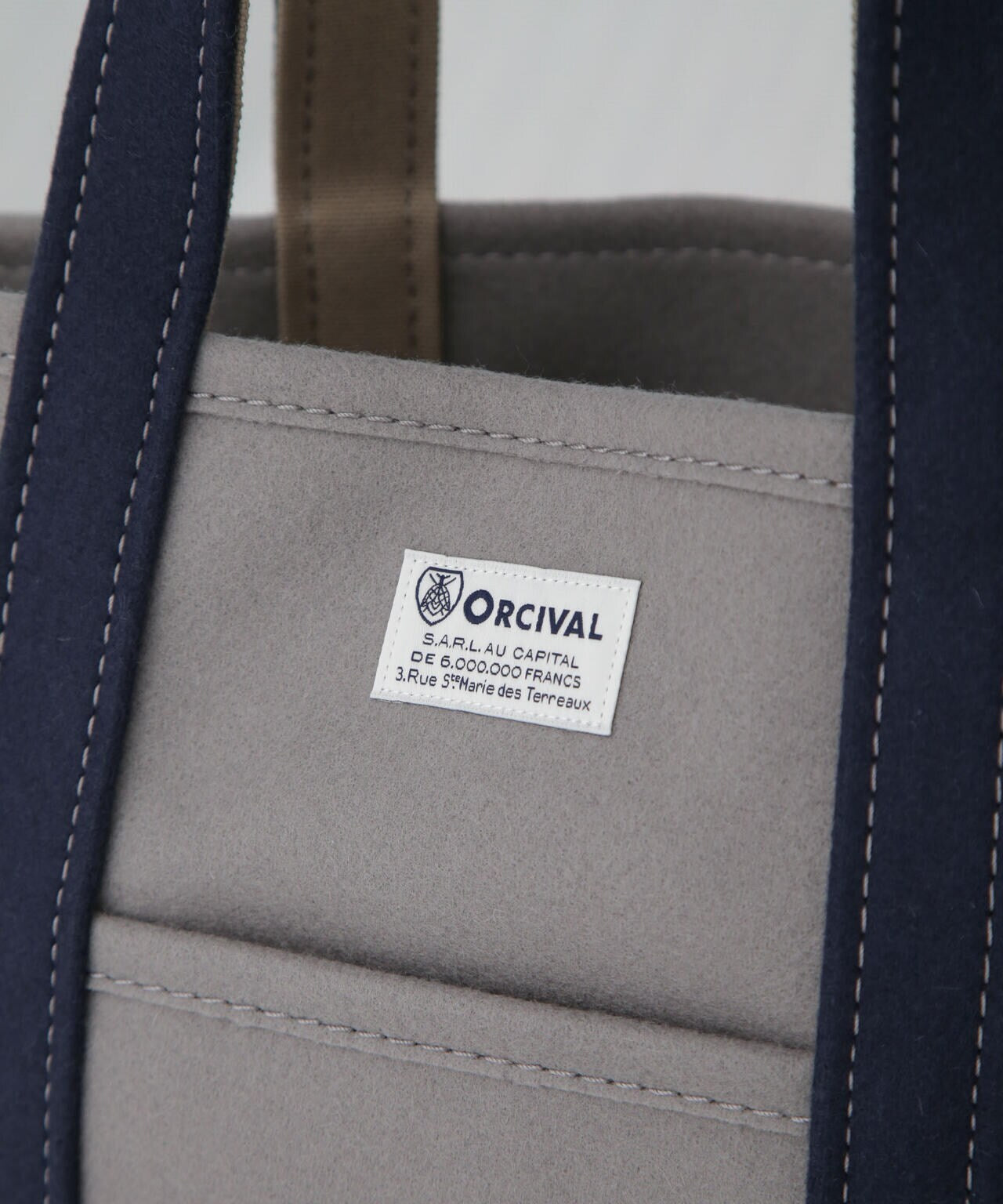 ORCIVAL/HEAVY MELTON TOTE BAG SMALL 6714232210