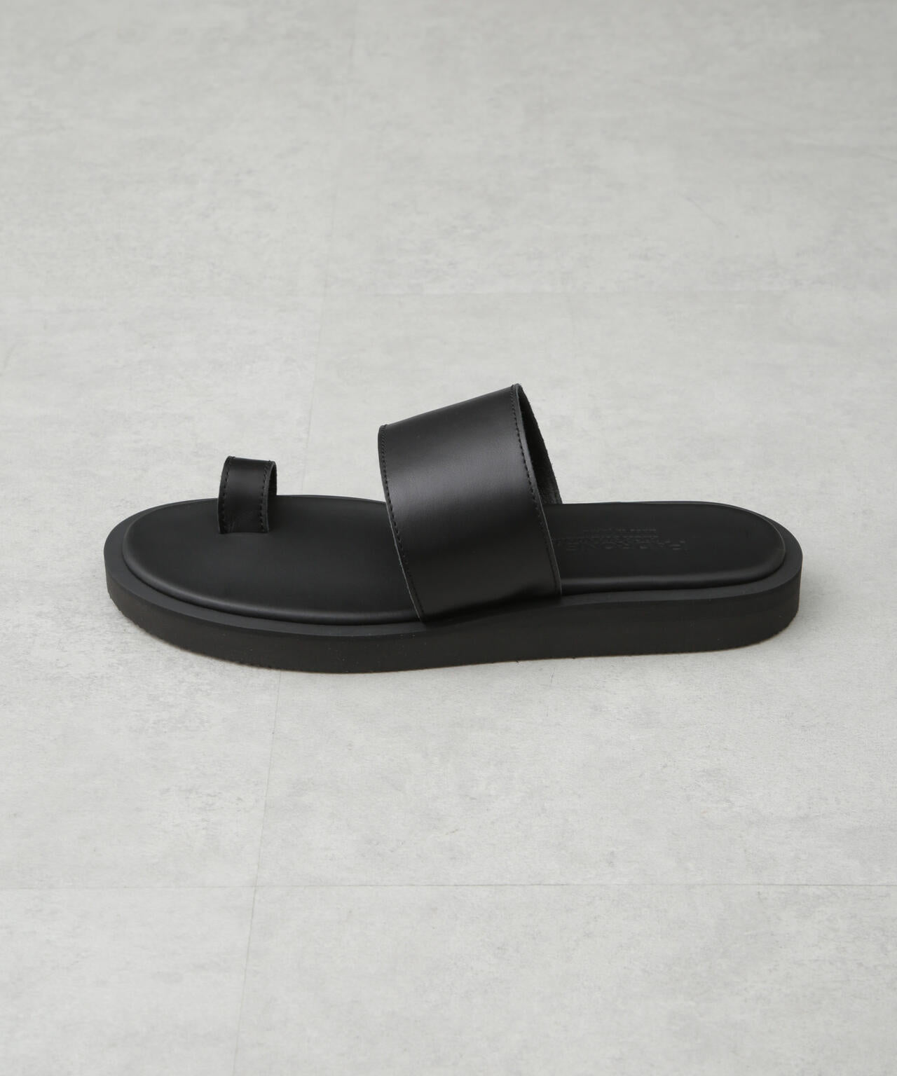 PADRONE THE STANDARD LINE / 別注 THONG SANDAL / 指ぬきレザー