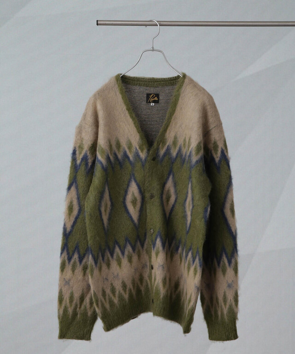 Needles / Mohair Cardigan - Diamond