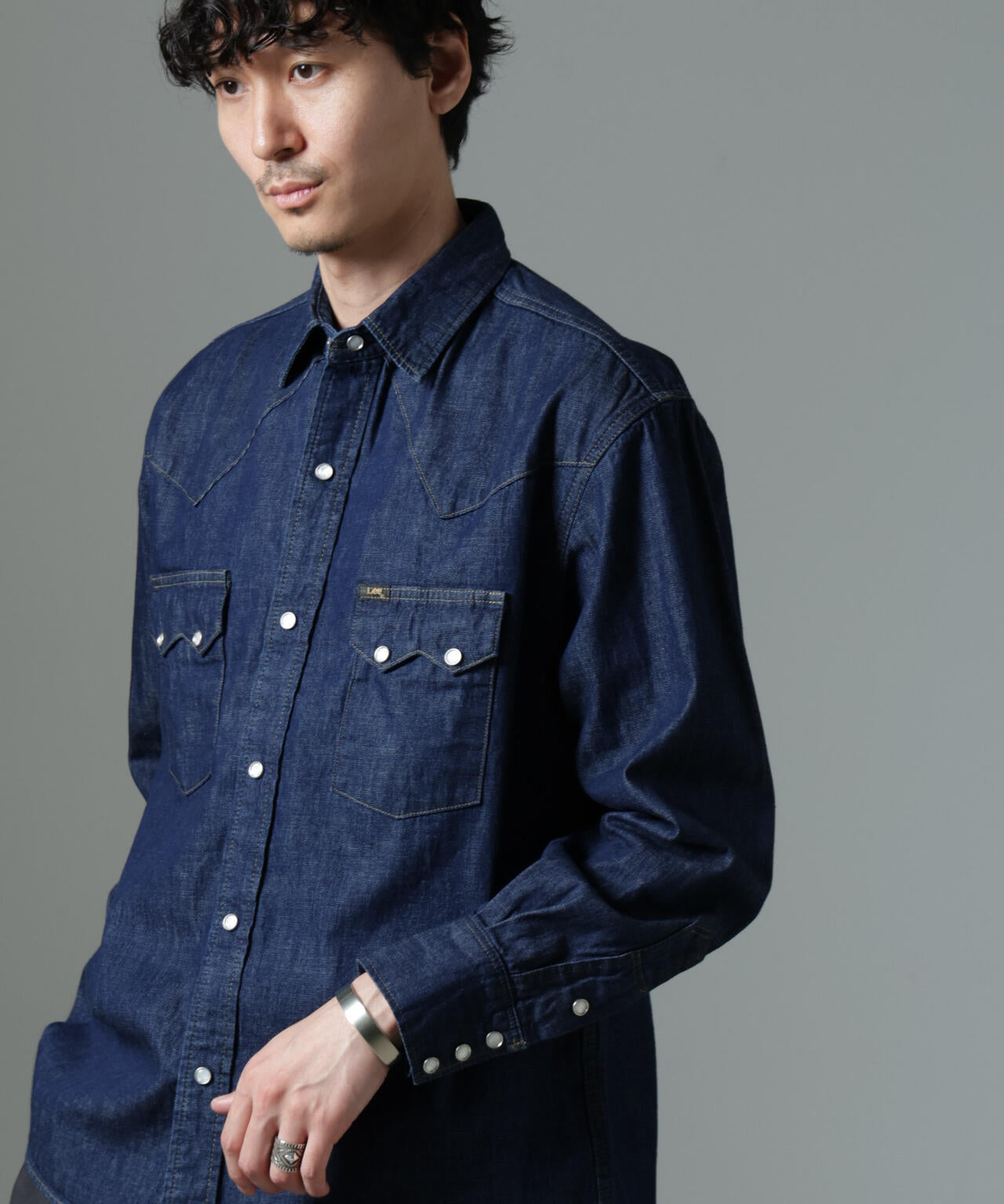 Lee / 別注 Lee DENIM WESTERN SHIRT