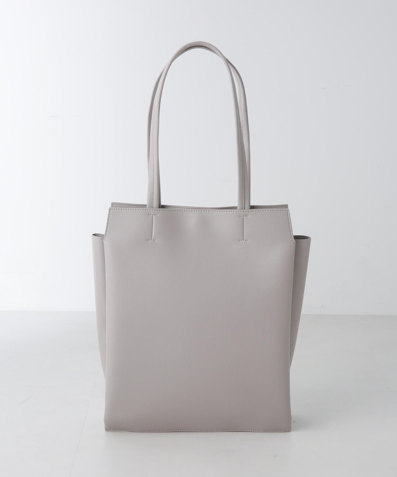 シンセティック レザー トートバック