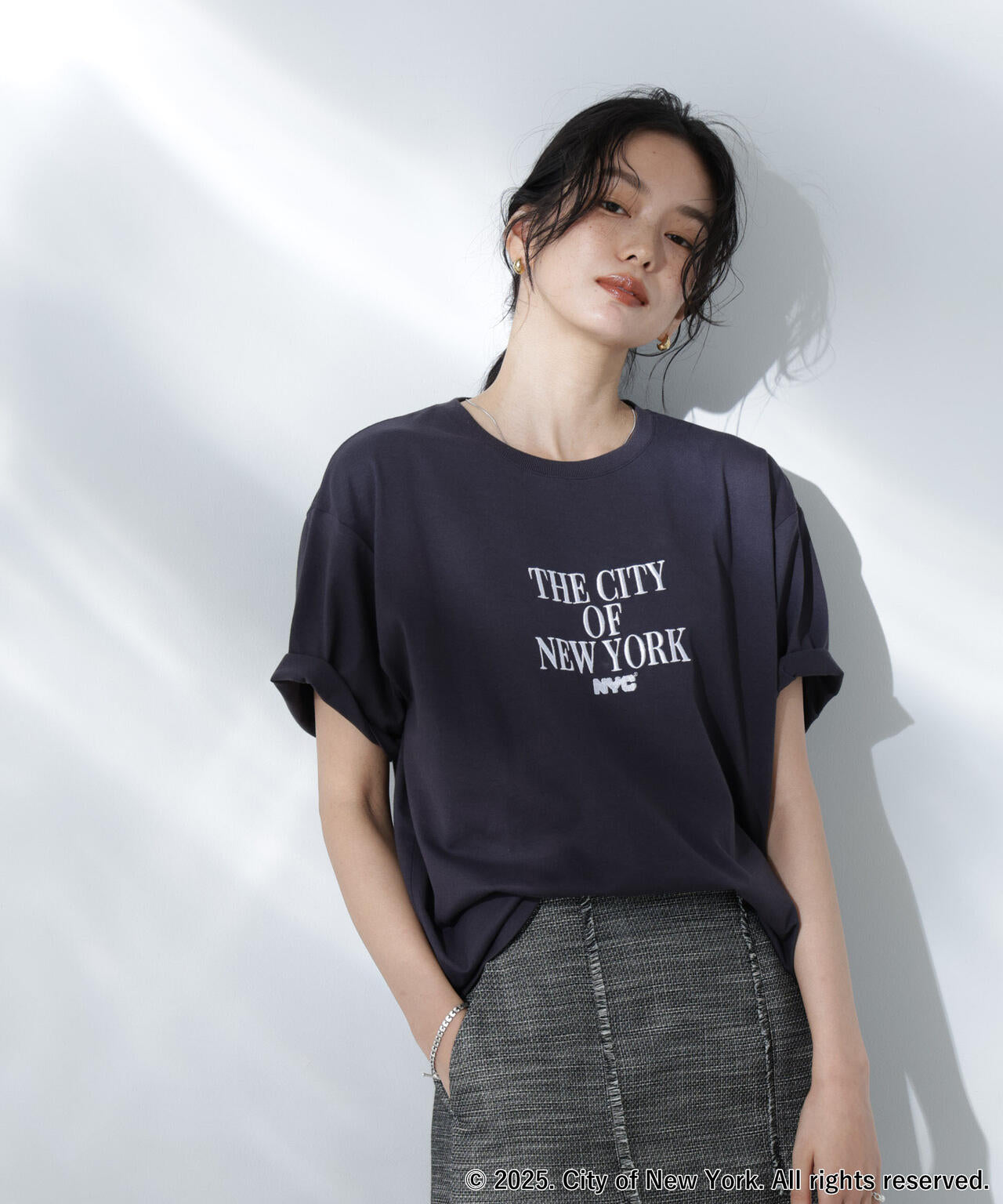 GOOD ROCK SPEED×Anti Soaked(R) 汗染み防止 NYC Tシャツ 6695124308