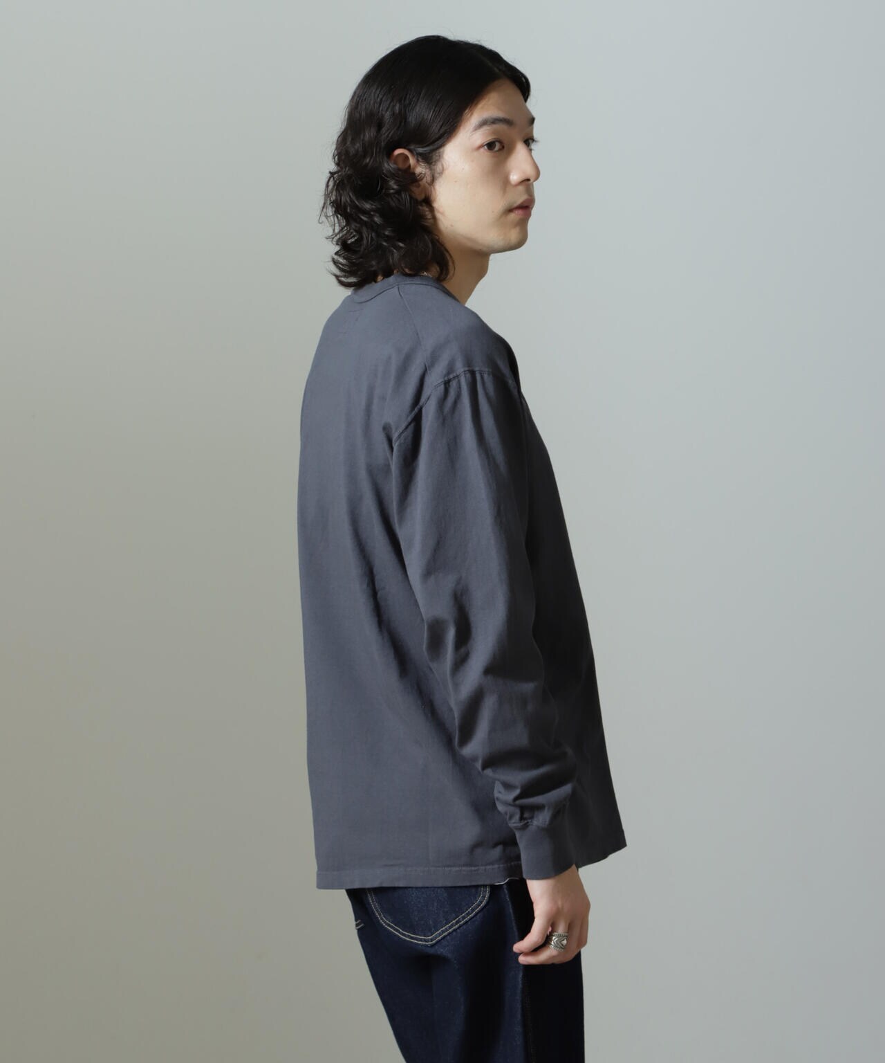 THE NORTH FACE PURPLE LABEL/7oz Long Sleeve Pocket Tee