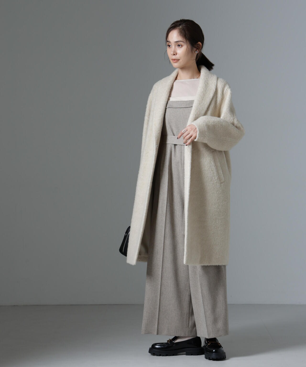 one after another NICE CLAUP/【one after another】シャギーロングコート｜NICE CLAUP/OLIVE  des OLIVE OUTLET ONLINE STORE｜ナイスクラップ/オリーブデオリーブ アウトレット公式通販サイト