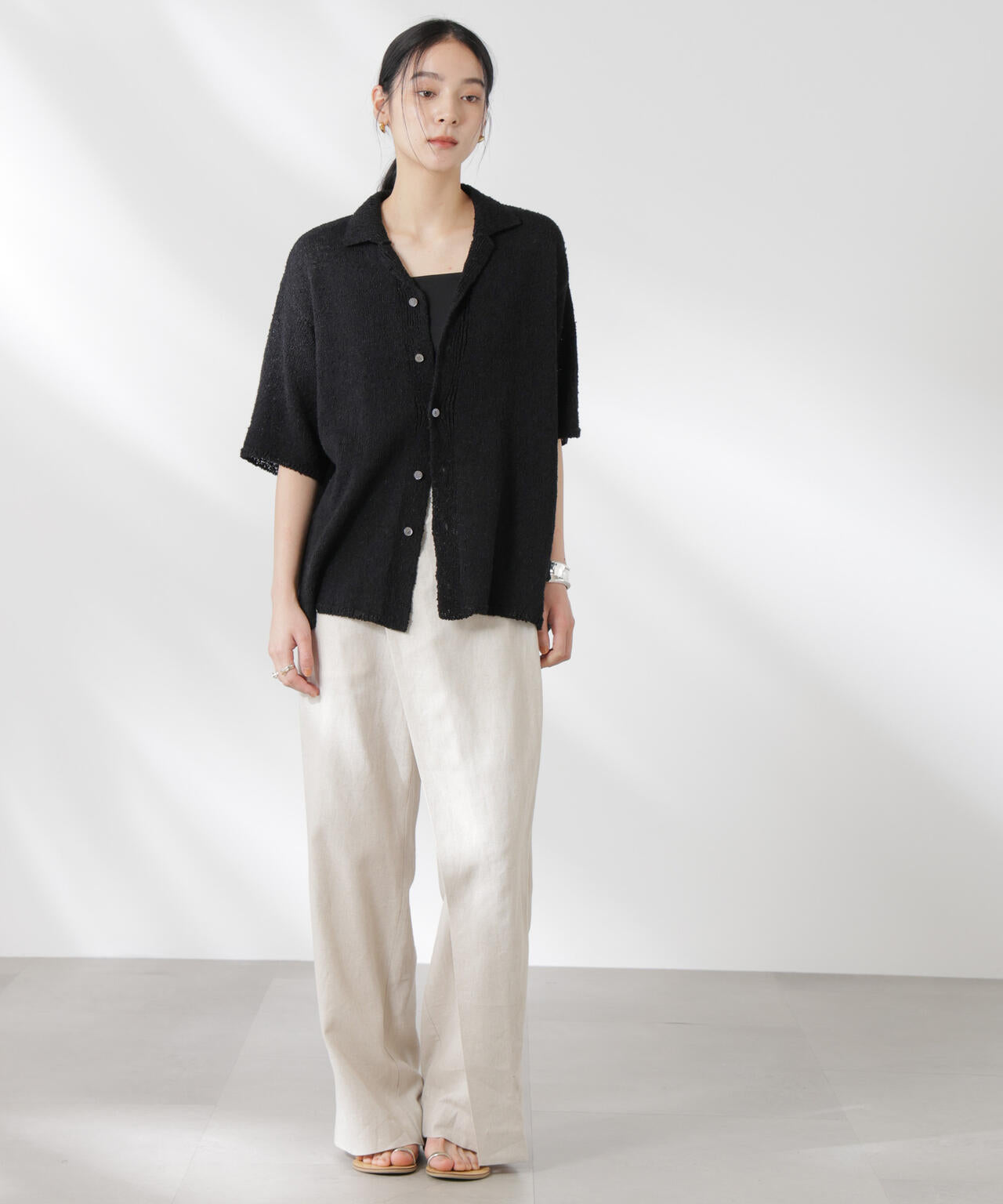 YONETOMI/GIMA SLUB KNIT  S/T 6715122019