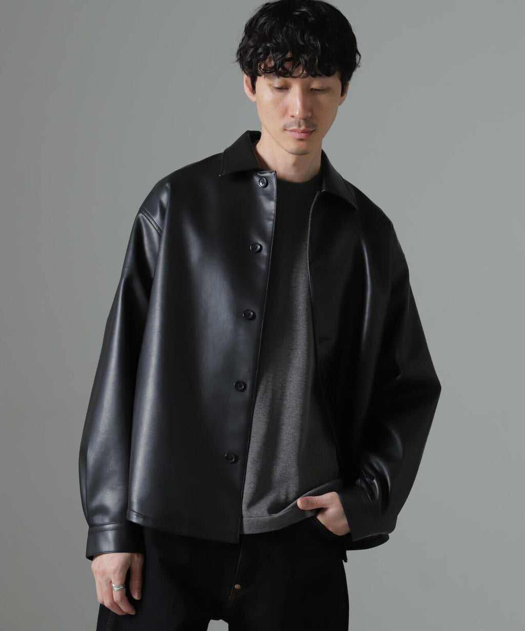 フェイク レザー CPO ジャケット