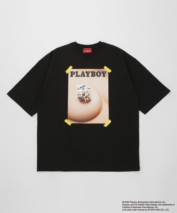 【公式/ナノ・ユニバース】LB.03/「PLAYBOY別注」L・O・T・F Tシャツ 5000円以上送料無料【ＬＢ．０３ Ｓｅｃｔｉｏｎ】