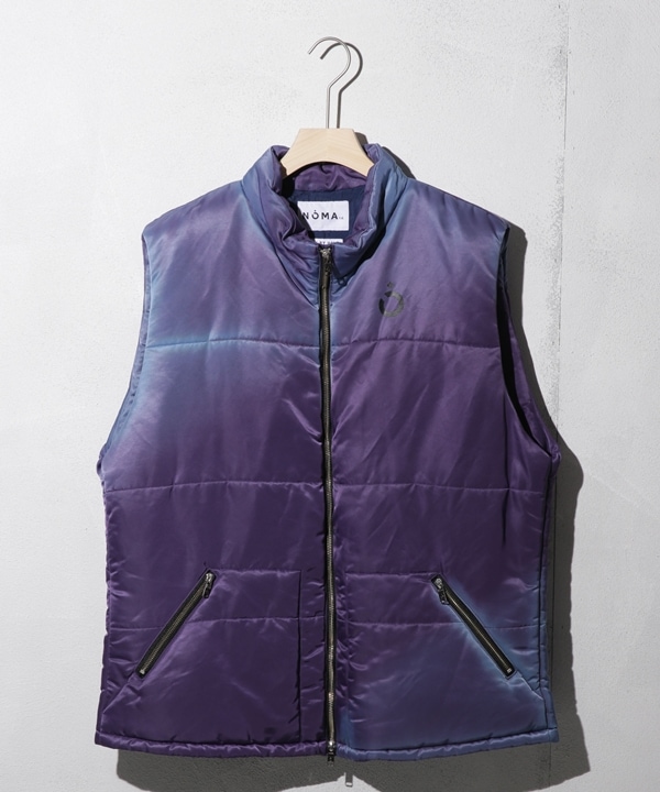 y/imEjo[XzHand Dyed Puffer Vest 5000~ȏ㑗ymnl` DDz