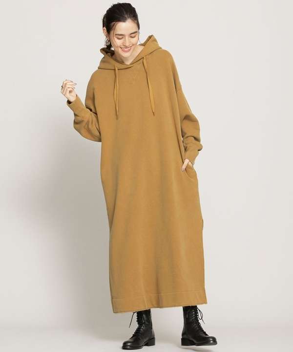 【公式/ナノ・ユニバース】Hooded Dress 長袖 5000円以上送料無料【R JUBILEE】