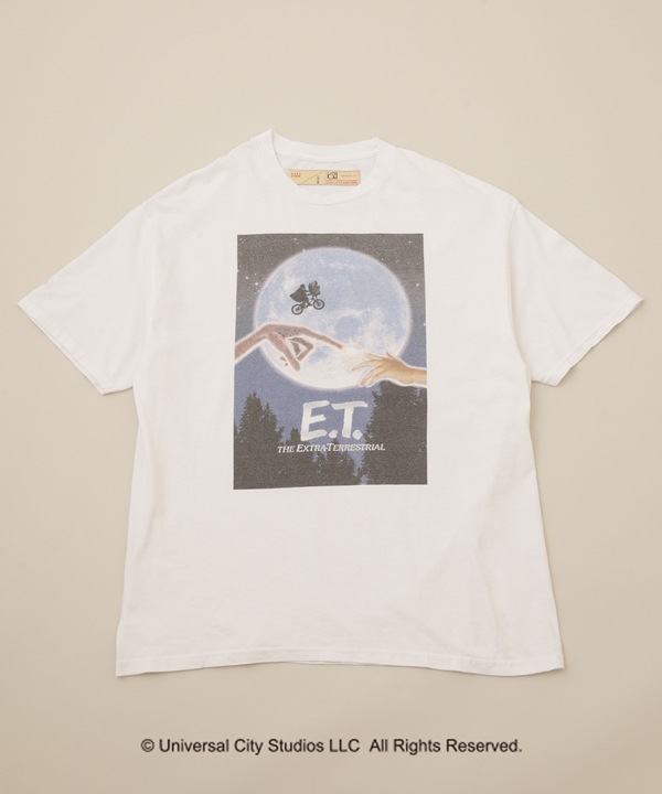 【公式/ナノ・ユニバース】LB.04/WEB限定 MovieTシャツ E.T. 5000円以上送料無料【ＬＢ．０４】