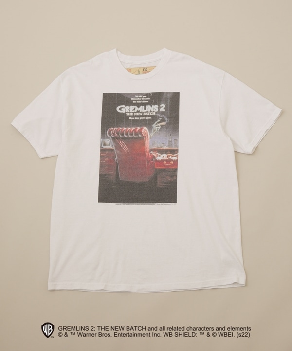 【公式/ナノ・ユニバース】LB.04/WEB限定 MovieTシャツ GREMLINS 2 5000円以上送料無料【ＬＢ．０４】